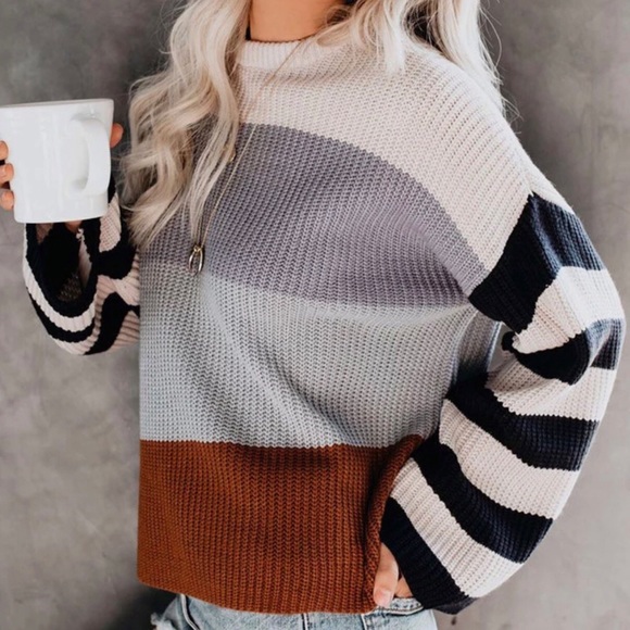 Big Striped Sweater - Picture 2 of 9